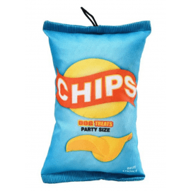 Misoko&Co (Мисоко и Ко) УПАКОВКА ЧИПСОВ игрушка для собак с пищалкой, плюш