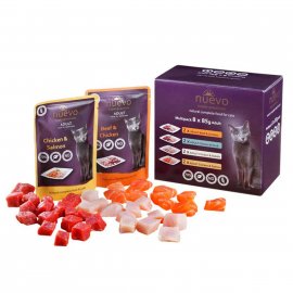 Nuevo (Нуево) Adult Mix консерви для дорослих котів МІКС