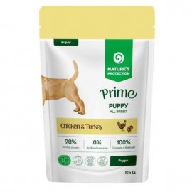 Natures Protection Prime Puppy Chicken & Turkey вологий корм для цуценят КУРКА та ІНДИЧКА
