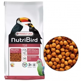 Versele-Laga NUTRIBIRD Т16 ORIGINAL повнораціонний корм для плодоїдних та комахоїдних птахів, 10 кг