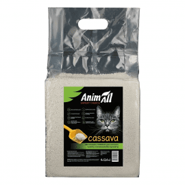 Animall Cassava рослинний комкуючий наповнювач для котячого туалету