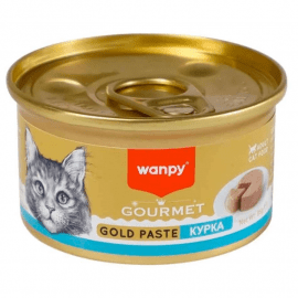 Wanpy Gourmet Gold Paste Chicken влажный корм для кошек КУРИЦА, паштет