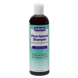 Davis PLUM NATURAL SHAMPOO шампунь с протеинами шелка для собак и котов, концентрат
