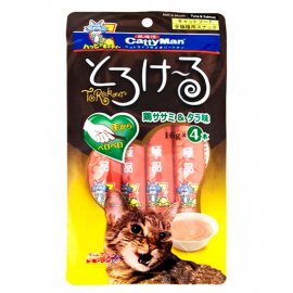 CattyMan (КеттіМен) Tuna & Salmon ласощі у вигляді крему для котів ТУНЕЦЬ і ЛОСОСЬ