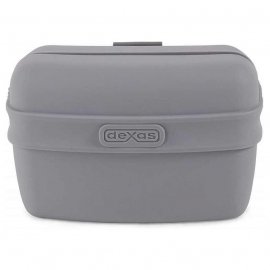 DEXAS Pooch Pouch - Контейнер для лакомств с клипсой на пояс для собак, серый DEXAS Pooch Pouch - Контейнер для лакомств с клипсой на пояс для собак, серый