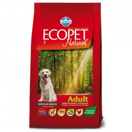 Farmina Ecopet Natural Adult Medium сухой корм для собак средних пород КУРИЦА