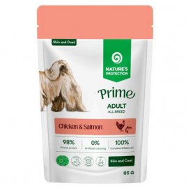 Natures Protection Prime Skin & Coat Adult Chicken & Salmon влажный корм для кожи и шерсти собак