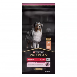 Purina Pro Plan (Пурина Про План) Adult Medium Sensitive Skin Salmon сухий корм для собак середніх порід з чутливою шкірою ЛОСОСЬ
