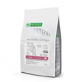 Natures Protection (Нейчез Протекшин) Superior Care White Dogs Grain Free WHITE FISH Junior сухой корм для щенков с белой шерстью БЕЛАЯ РЫБА