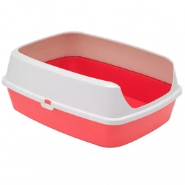 Moderna MARYLOO туалет открытый с бортиком для котов, коралловый