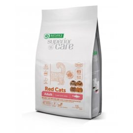 Natures Protection (Нейчез Протекшин) Superior Care Red Cats Grain Free with Herring беззерновой корм для кошек с рыжей шерстью, СЕЛЬДЬ