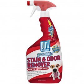 OUT! PetCare Advanced Stain&Odor Remover средство для удаления пятен и запаха мочи собак и кошек