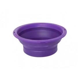 DEXAS Replacement Bowls, Collapsible Feeders - Сменные миски для двойной кормушки на складной подставке, фиолетовый
