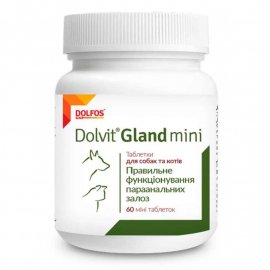 Dolfos Dolvit Gland Mini витаминный комплекс для функционирования параанальных желез у кошек и собак малых пород
