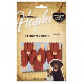 Flamingo Лакомство для собак УТИНЫЕ ТРУБОЧКИ