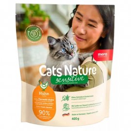 Mera Nature Sensitive Adult Chiken сухой корм для кошек с чувствительным пищеварением КУРИЦА