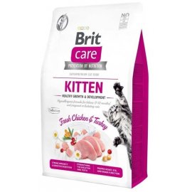 Brit Care Cat Grain Free Kitten Chicken & Turkey беззерновой сухой корм для котят, беременных или кормящих кошек КУРИЦА и ИНДЕЙКА Brit Care Cat Grain Free Kitten Chicken & Turkey беззерновой сухой корм для котят, беременных или кормящих кошек КУРИЦА и ИНДЕЙКА