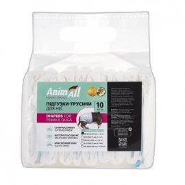 AnimAll одноразові підгузки для собак (сук)