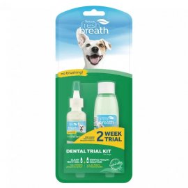 Tropiclean FRESH BREATH TRIAL KIT набор для ухода за полостью рта на 2 недели СВЕЖЕЕ ДЫХАНИЕ