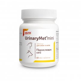 Dolfos (Дольфос) URINOMET MINI (УРИНОМЕТ МІНІ РЕГУЛЯТОР КИСЛОТНОСТІ МОЧІ) добавка для собак та котів