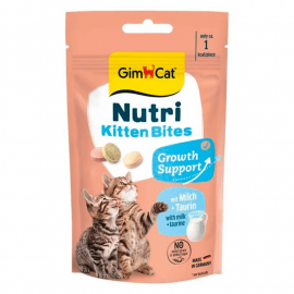 GimCat Nutri Kitten Bites Growth Support вітаміни для кошенят МОЛОКО ТА ТАУРИН