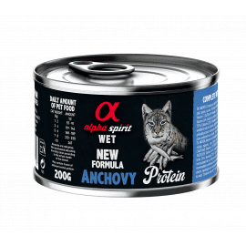 Alpha Spirit (Альфа Спіріт) Wet Anchovy Protein повнораціонний вологий корм для котів АНЧОУСИ