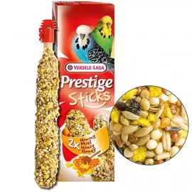 Versele-Laga (Верселя-Лага) Prestige STICKS BUDGIES HONEY ласощі для хвилястих папуг, МЕД 60 г (2 шт.)