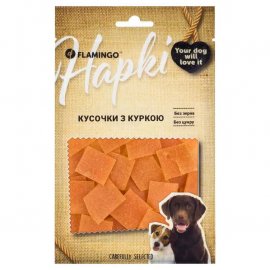 Flamingo Лакомство для собак КУСОЧКИ С КУРИЦЕЙ