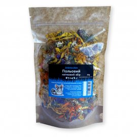 Zelena Zoo Полевой Цветочный сбор лакомство для грызунов и птиц