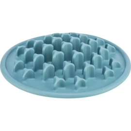 Trixie Slow Feeding Pillars Коврик для медленного кормления кошек и собак, синий