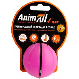 AnimAll Fun тренировочный мяч для собак, фиолетовый