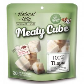 Natural Kitty Meaty Cube Tilapia лакомство для кошек и собак ТИЛАПИЯ