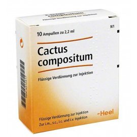 Heel Cactus Compositum (Кактус Композитум) препарат при серцево-судинних порушеннях у тварин