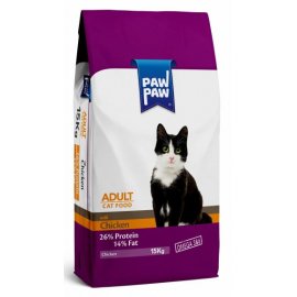 Pawpaw (Паупау) Adult Cat Food with Chicken сухой корм для кошек КУРИЦА