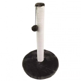 Пухнастики кігтеточка стовпчик на круглій підставці для котів, шоколад