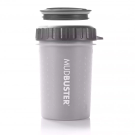 Dexas (Дексас) MUDBUSTER лапомийка з кришкою для собак, світло-сірий