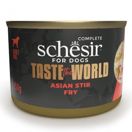 Schesir (Шезир) Taste the World Asian Stir Fry консервы для собак КУРИЦА ПО-АЗИАТСКИ в бульоне