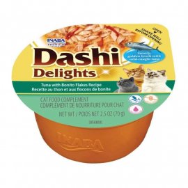 Inaba Dashi Delights Tuna & Bonito Flakes лакомство для кошек ТУНЕЦ и ХЛОПЬЯ БОНИТО