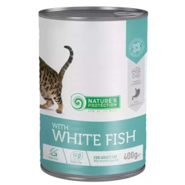 Natures Protection (Нейчез Протекшин) WHITE FISH (БЕЛАЯ РЫБА) влажный корм для кошек