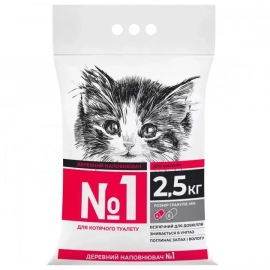 Super Cat №1 Древесный наполнитель для котят