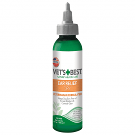 Vets Best (Ветс Бест) Ear Relief Dry подсушивающий лосьон для ушей собак