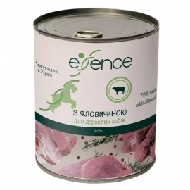 Essence (Ессенс) Вологий корм для дорослих собак с яловичиною