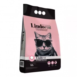 Lindocat  MY BABY POWDER бентонитовый наполнитель для котов, крупный ДЕТСКАЯ ПРИСЫПКА