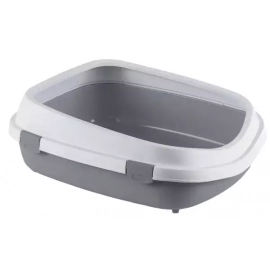 Stefanplast (Стефанпласт) QUEEN туалет с бортиком, серый