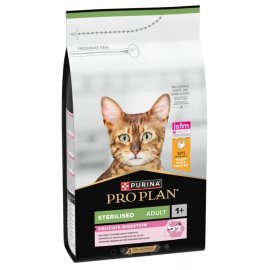 Purina Pro Plan Adult Sterilised Delicate Digestion Chicken сухой корм для стерилизованных кошек с чувствительным пищеварением КУРИЦА