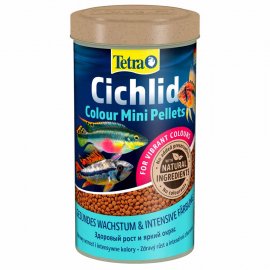 Tetra Cichlid Colour Mini корм для яскравості забарвлення всіх цихлід, гранули