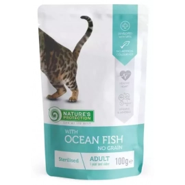Natures Protection (Нейчез Протекшин) STERILISED OCEAN FISH (ОКЕАНИЧЕСКАЯ РЫБА) влажный корм для стерилизованных кошек