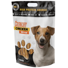 Gigi (Гиги) Crunchy Chicken Wrap лакомство для собак, хрустящие палочки КУРИЦА
