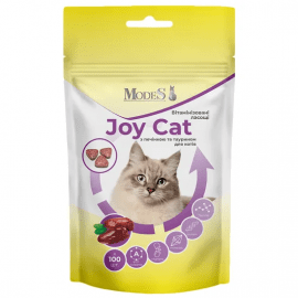 Modes Joy Cat вітамінізовані ласощі для котів ПЕЧІНКА та ТАУРИН