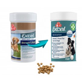 8in1 (8 в 1) Excel Brevers Yeast (Эксель Бреверс) Витамины для кошек и собак 8in1 (8 в 1) Excel Brevers Yeast (Эксель Бреверс) Витамины для кошек и собак